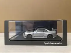 1/43 ignitionmodel R32GT-R TOPSECRET 金 - メルカリ