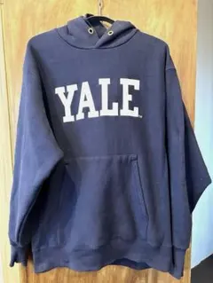 リバースウィーブ型Yale パーカー ネイビー
