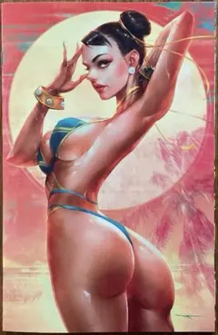 値下げ❗️Street Fighter Swimsuit #1 アメコミリーフ