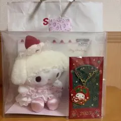 サンリオ いちごホイップ マイメロ ぬいぐるみ アクセサリーケース おまけ付き