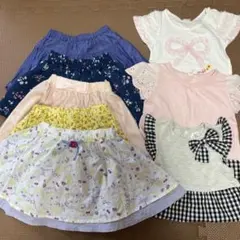 女の子　まとめ売り　夏服　90cm