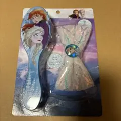 Disney Frozen ヘアブラシ リボン　セット　アナ　エルサ