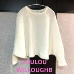 LOULOU WILLOUGHBYルルウィルビー モヘアニット 2 プルオーバー