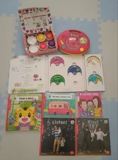 中古こどもちゃれんじぷちEnglish 英語教材セット