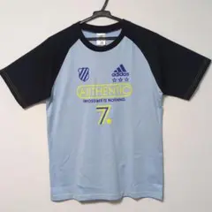 ✨️新品未使用adidas AUTHENTIC シャツ ライトブルー ネイビー