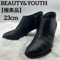 美品　BEAUTY&YOUTH UNITED ARROWS ショートブーツ　黒