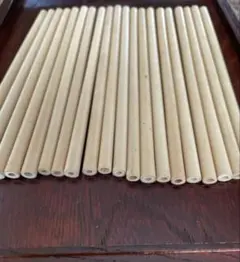 筆の軸　20本セット　竹軸