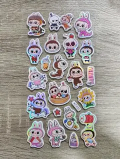 【ラブブ】立体ステッカー　シール　ホログラム