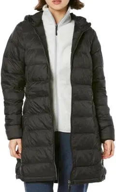 アマゾンエッセンシャル パファーコート フード付き ライトウエイト 2XL