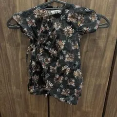 くろわっさん 花火柄 甚平 60-70