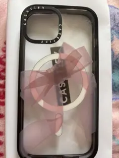 CASETiFY リボン付きクリアケース