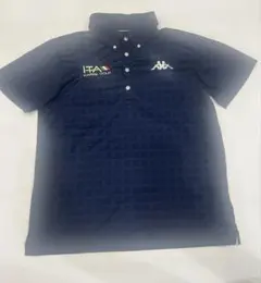 Kappa カッパGolf ゴルフネイビー ポロシャツ半袖　　Lのサムネイル