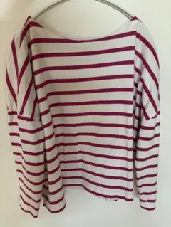 coca ボーダーカットソー