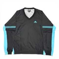 【adidas】 アディダス プルオーバーゴルフジャケット Vネック 2WAY袖