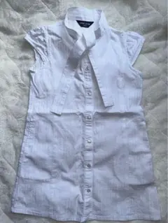 コムサイズム100センチフレンチスリーブワンピース