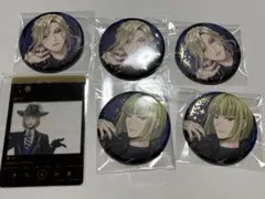 ブレイジングジュエル　缶バッジ　ヴィル　ルーク　マジカメ風クリアカード