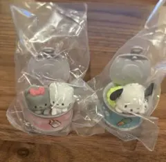 カンキャラ！サンリオキャラクターズ　ニャニィニュニェニョン　ポチャッコ2点セット