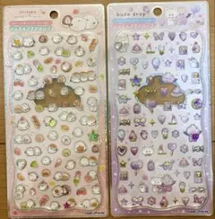 カミオジャパン 　ジュエルプチドロップ 　シマエナガ　ボンボンドロップシール