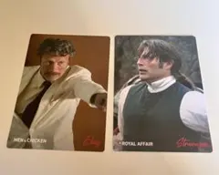 マッツ・ミケルセン♡生誕60周年 トレカ　非売品 ロイヤルアフェア メン＆チキン