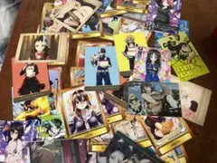 アニメ特典ポストカード、ウエハースカードなど大量数百枚