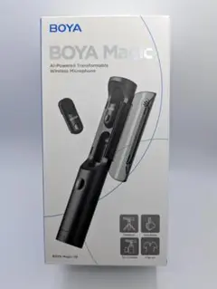 [新品]BOYA Magicワイヤレス マイクピンマイク USB-C