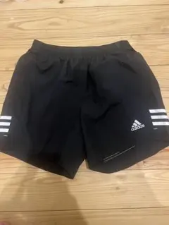 adidas 黒 ランニングショートパンツ メンズMサイズ