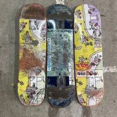 スケボー廃デッキ インテリア DIY Gセット - メルカリ