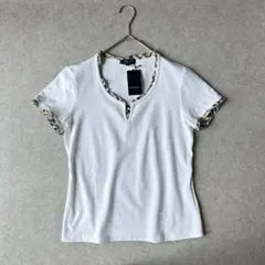 タグ付き未使用品✨Burberry London ノバチェック フリル Tシャツ