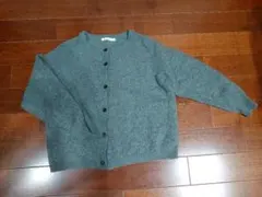 長袖 カーディガン グリーン系