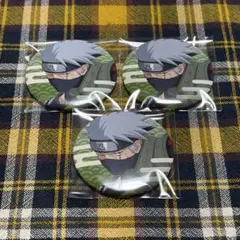 NARUTO ナルト 72series スタジオぴえろ 缶バッジ カカシ