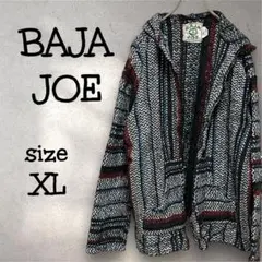BAJA JOE 【XL】訳ありメキシカンパーカー ジップアップ メキパ