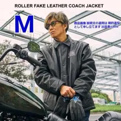 ROLLER FAKE LEATHER COACH JACKET キムタク着用