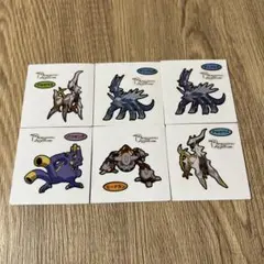 即日発送⭕️ポケモンシール　ポケモンパン　伝説ポケモン　６枚セット