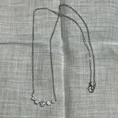 星デザイン シルバーネックレス