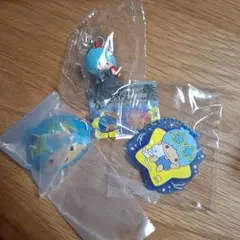 サンリオキャラクターズ　はーとのこあくま　おめん　ラバマス　キキ　3点セット