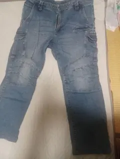 寅壱 デニム カーゴパンツ ワークパンツのサムネイル