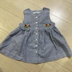 Seurat ノースリーブストライプワンピース