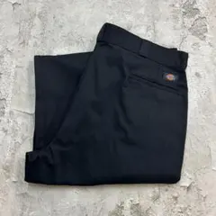 鮪*様 ディッキーズ　ワークパンツ　チノ　古着　ブラック　黒　W41