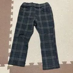 チェック柄パンツ