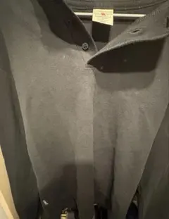 AVIREX 黒 ヘンリーネック Tシャツ サーマル