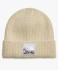 THE NORTH FACE ニット帽 クリーム色 フリーサイズ