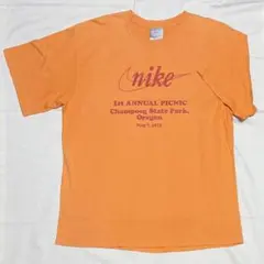 NIKE ナイキ　Tシャツ　オレンジ色 Vintageのサムネイル