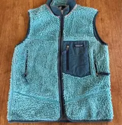 Patagonia パタゴニア レトロ　ベスト フリース 水色 レディース M