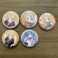 初音ミク 鏡音リン 鏡音レン 缶バッジセット