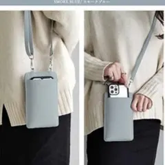 美品　レアリーク　スマホショルダー　スマホポーチ　ストラップ