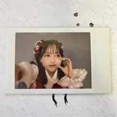松本かれん チェキ クリスマス FRUITSZIPPER - メルカリ
