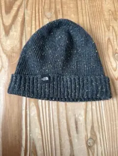 THE NORTH FACE ニット帽 ビーニー ダークグレー　ベビー用帽子