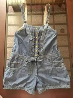 バーバリーブルーレーベル 美品 サロペット 未使用 手洗い可能