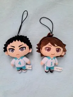 ハイキュー!! ガチャガチャぬいぐるみ 岩泉一 及川徹 - メルカリ