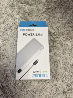 【新品未使用】gats ⭐︎パワーバンクPD6520のサムネイル